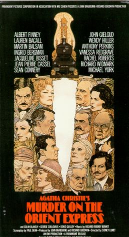 オリエント急行殺人事件 (1974年) 映画ポスター ワンシート