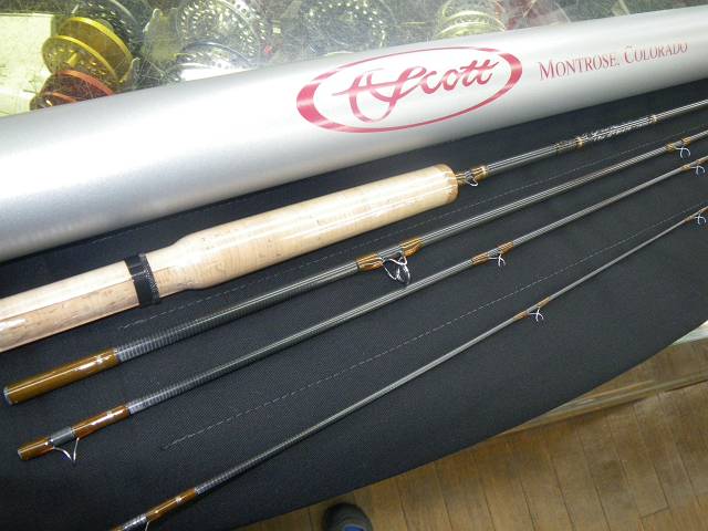 スコットのフライロッド9フィート6番4ピース（Scott Fly Fishing