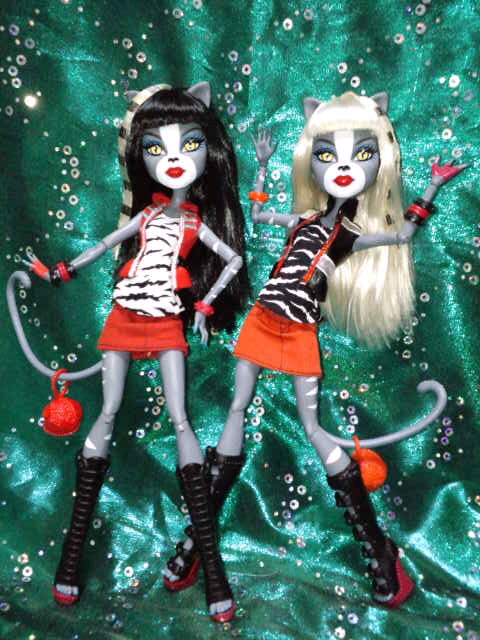 化け猫双子セット、レビュー＆プチカスタムレポート。Monster