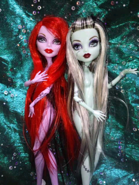 髪が伸びちゃった…!?。Monster High doll refine Operetta＆Frankie