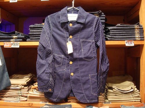 workers k&th ウォバッシュジャケット ワーカーズ K＆T H、レイルロードジャケット インディゴ