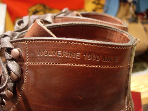 ウルヴァリン【WOLVERINE】、1000マイルブーツ