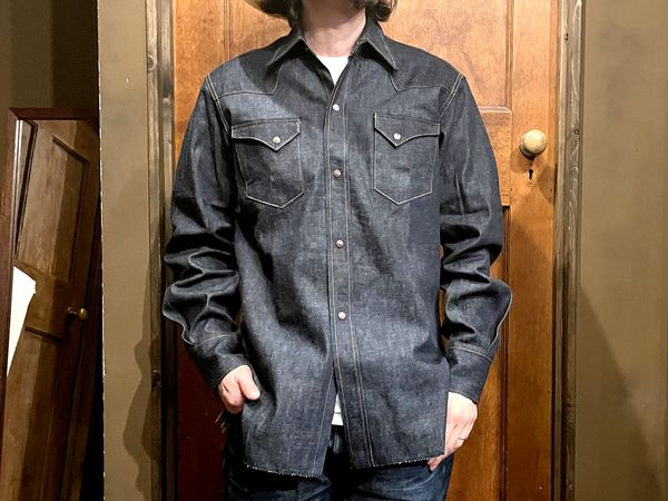 Lot 3038 Western Shirt - Hickory Stripe - $130.00 | Standard