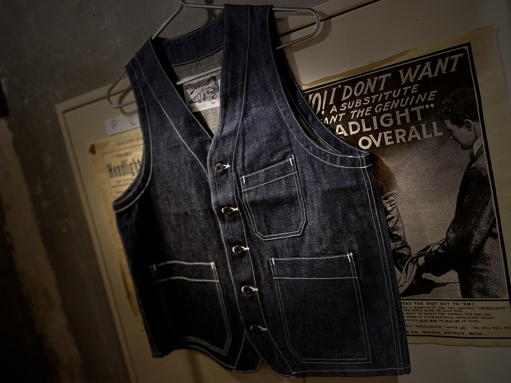 アメカジライフに Vest Choice!!【Dapper's 40's Style Work Vest Type