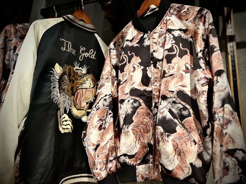 GOLD】SPECIAL EDITION ACETATE SOUVENIR JACKET GOLD】SPECIAL EDITION ACETATE SOUVENIR JACKET
