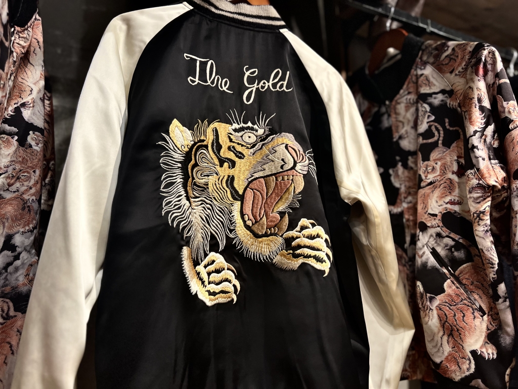 GOLD】SPECIAL EDITION ACETATE SOUVENIR JACKET GOLD】SPECIAL EDITION ACETATE SOUVENIR JACKET