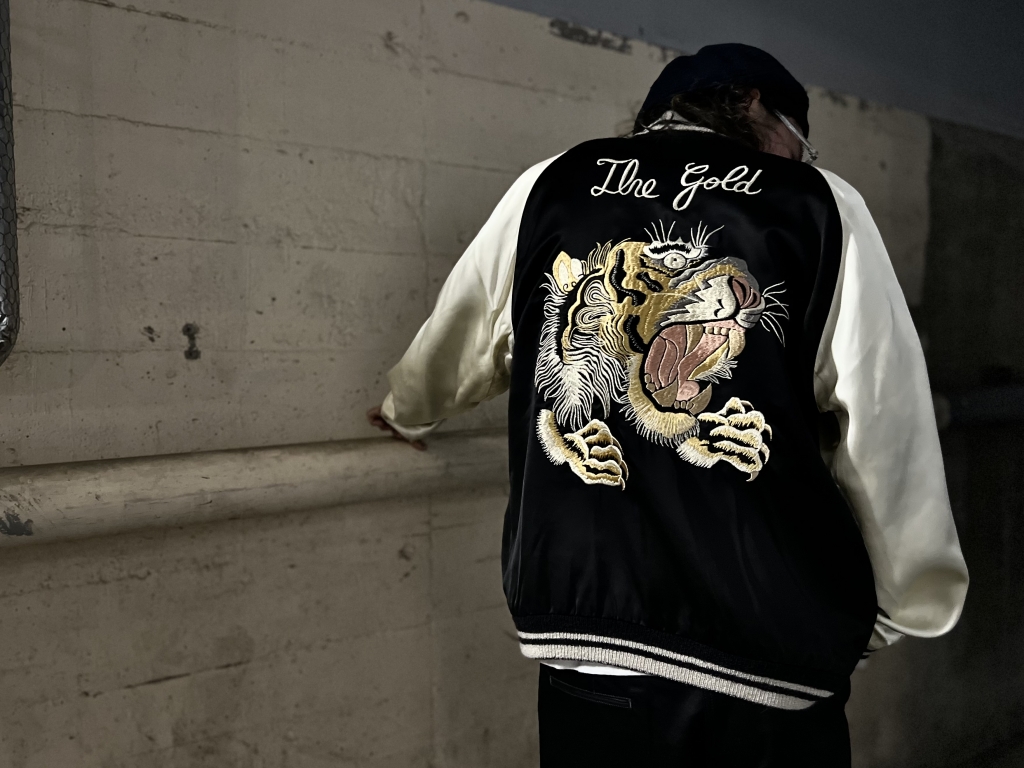 GOLD】SPECIAL EDITION ACETATE SOUVENIR JACKET 