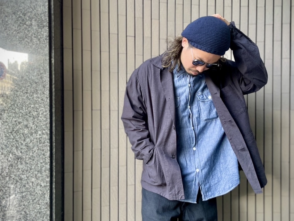 ジャケット・アウター GOLD COTTON SILK NEP DUCK WORK JACKET GOLD】COTTON × SILK NEP DUCK WORK JACKET | JUNKY STYLE