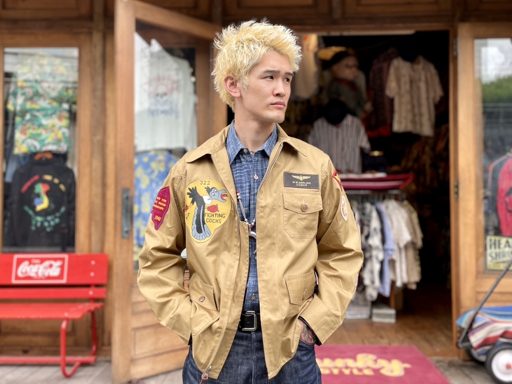 海軍、海兵共作の吉作 【WAREHOUSE Lot 2219 M-421a JACKET