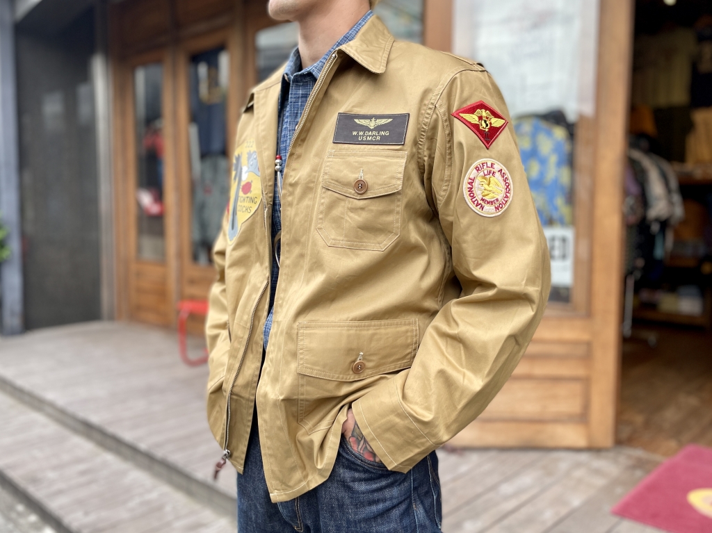 試着のみ】WAREHOUSE Lot.2219 M-421a JKT 無地42