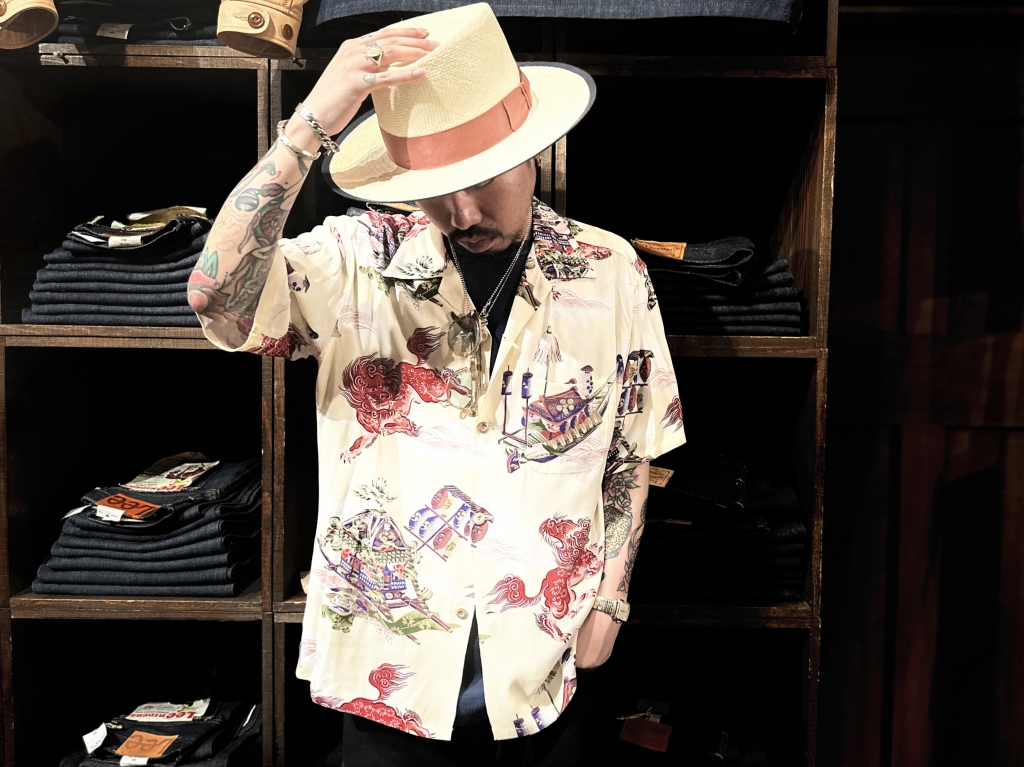 今週末もGOLD‼‼【RAYON CHECK S/S OPEN SHIRT＆RAYON ALOHA