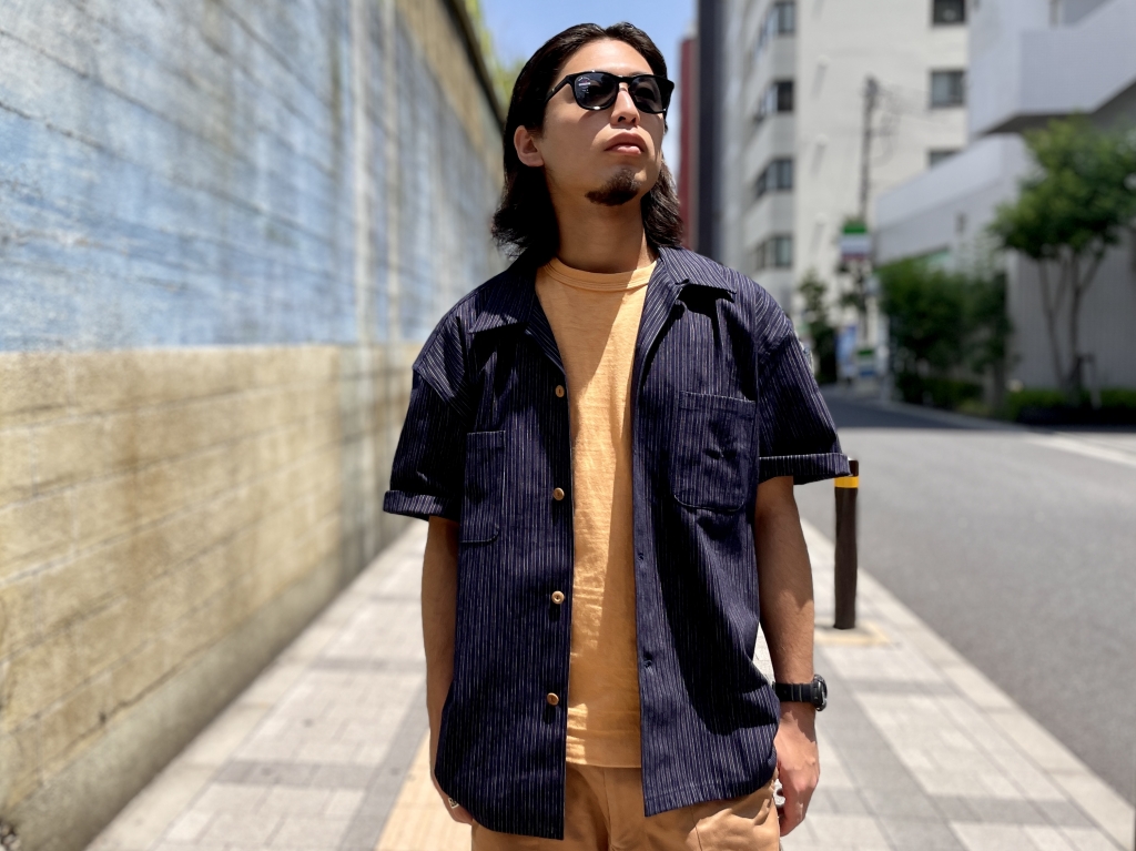 【取りに来れる方のみ】ユニオンサプライ 千筋 SENSUJI WORK SHIRT ユニオンサプライ 千筋 SENSUJI WORK SHIRT