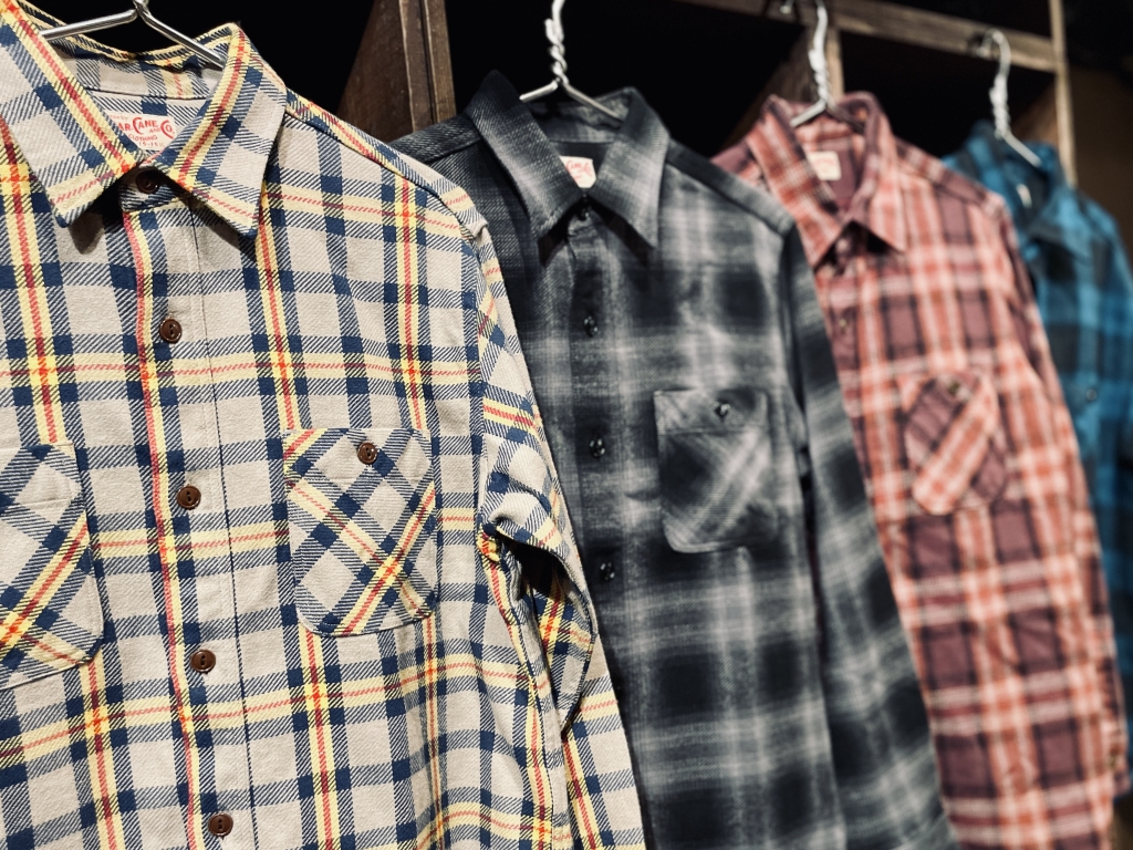 ネルシャツ！【SUGAR CANE - TWILL CHECK WORK SHIRT】 | JUNKY STYLE