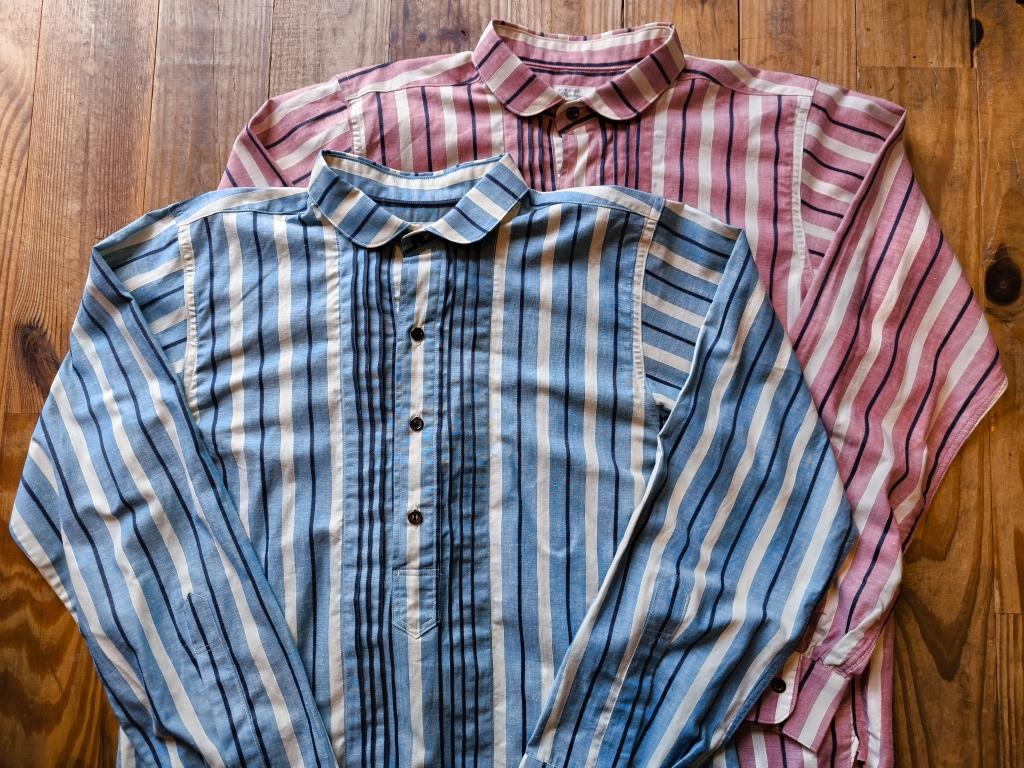 WORK.CASUAL.DRESSシャツ【WAREHOUSE Lot 3050 1900'S Colored