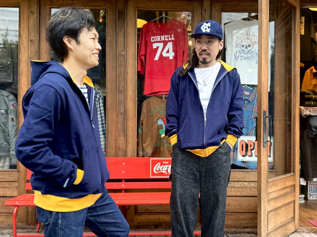 今週末も別注アイテム！！【JUNKYSTYLE×BARBARIAN 12oz ZIP HOODIE
