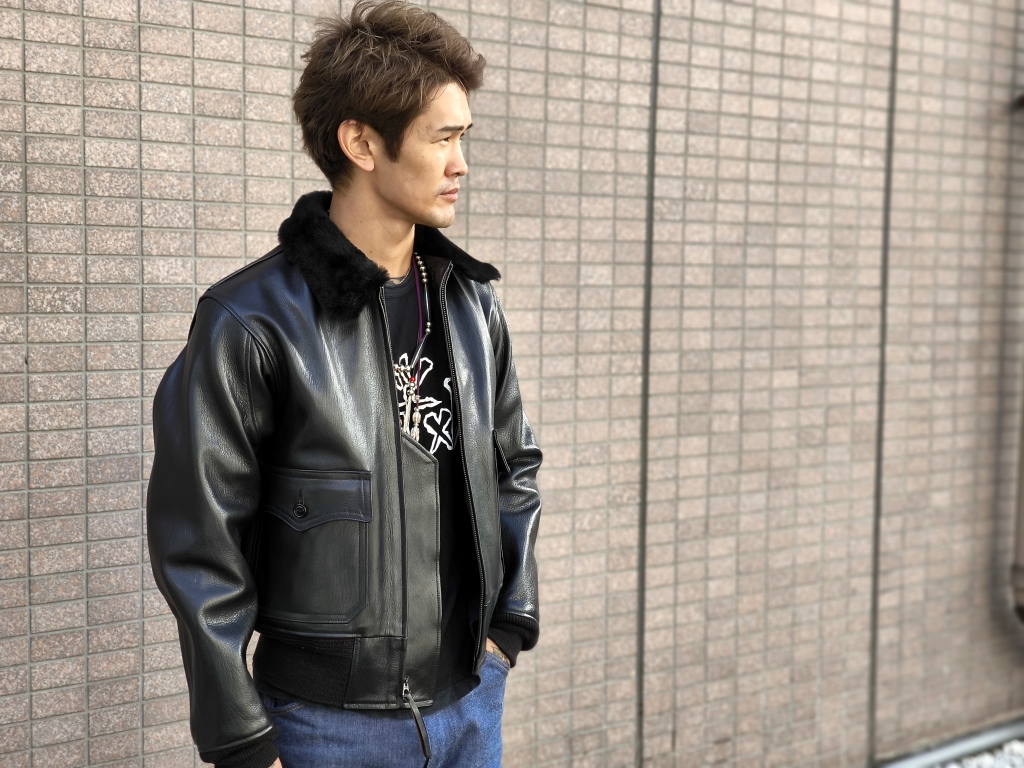 極美品✨BERIK ライダースジャケット　メッシュ　ブラック　ビッグサイズ 54 今LEATHERがアツい！！【BUZZ RICKSON'S WILLIAM GIBSON