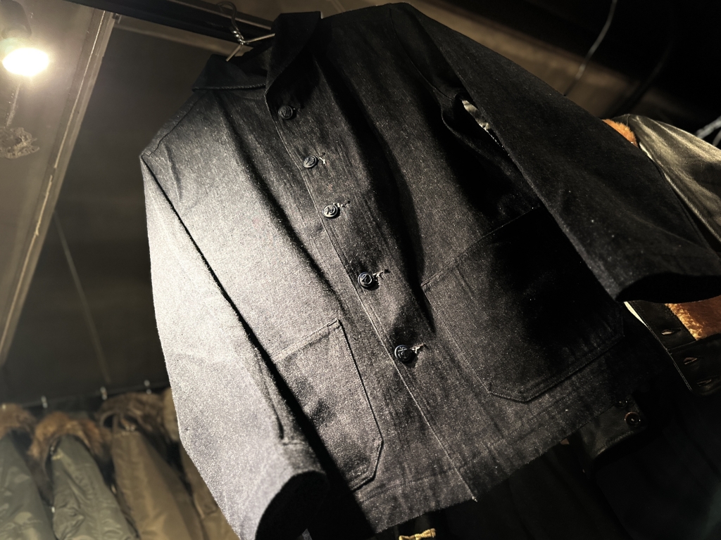 WAREHOUSE【Lot 2220 U.S. NAVY SHAWL COLLAR COVERALL INDIGO DENIM