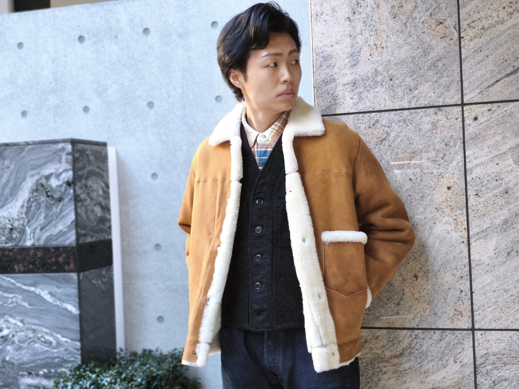 NATURAL VINTAGE GOA ボリューム襟ダウンベスト M ラクーン NATURAL VINTAGE GOA ボリューム襟ダウンベスト M ラクーン