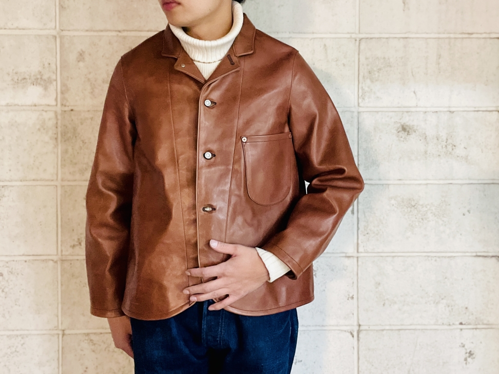 2025年お正月の目玉アイテム③】HORSE LEATHER SACK COAT | JUNKY