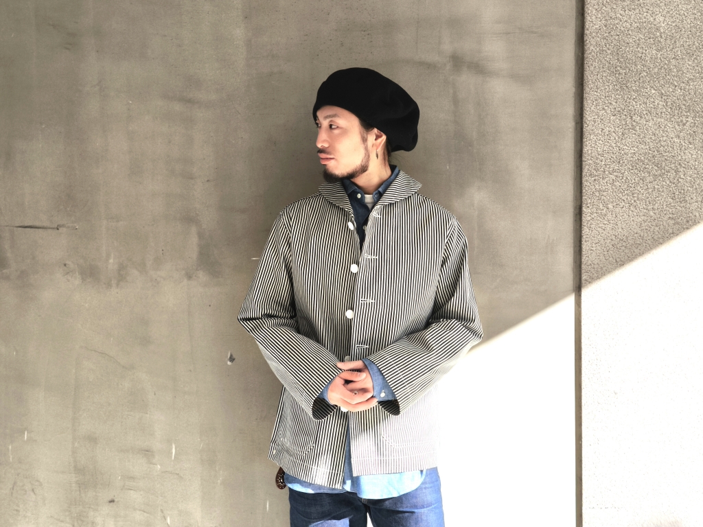 未使用 WARE HOUSE ウエアハウス U.S. NAVAL ACADEMY デニムデッキパンツ Size 32 #47436 アメカジ ミリタリー 未使用品 WAREHOUSE ウエアハウス ウェアハウス ○4本針フライスT