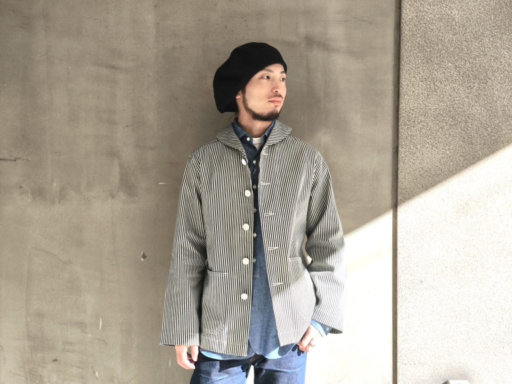 Lot 2220 Us navy shawl collar coverall ウェアハウスカバーオール