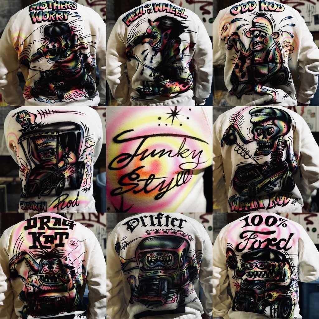 2025年お正月の目玉アイテム④】JUNKY STYLE × KNUCKLE × CUSHMAN