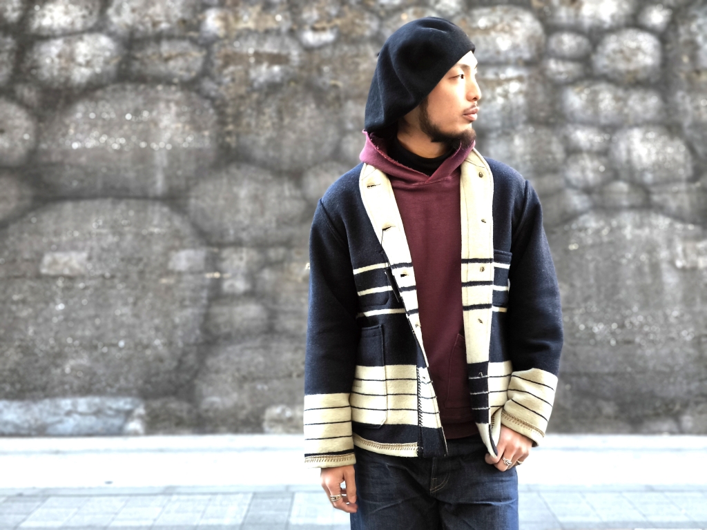 天然素材の着るブランケット【Nigel Cabourn MOUNTAINEER BLANKET