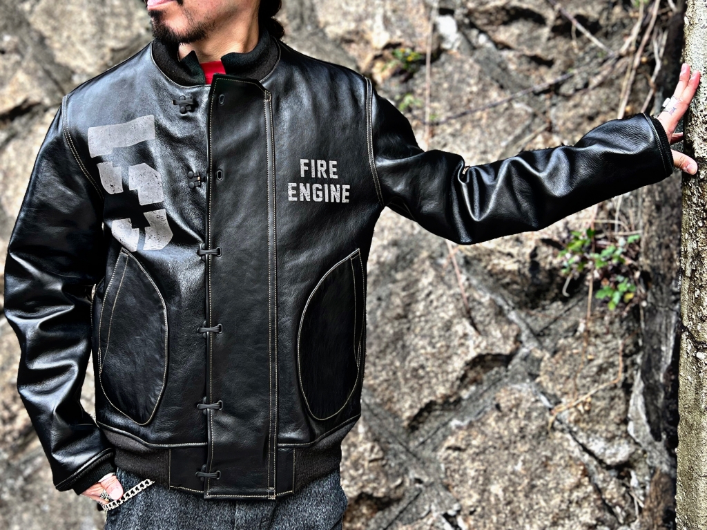 げんちゃんブログ【JUNKYSTYLE×WAREHOUSE LEATHER JACKET 経年