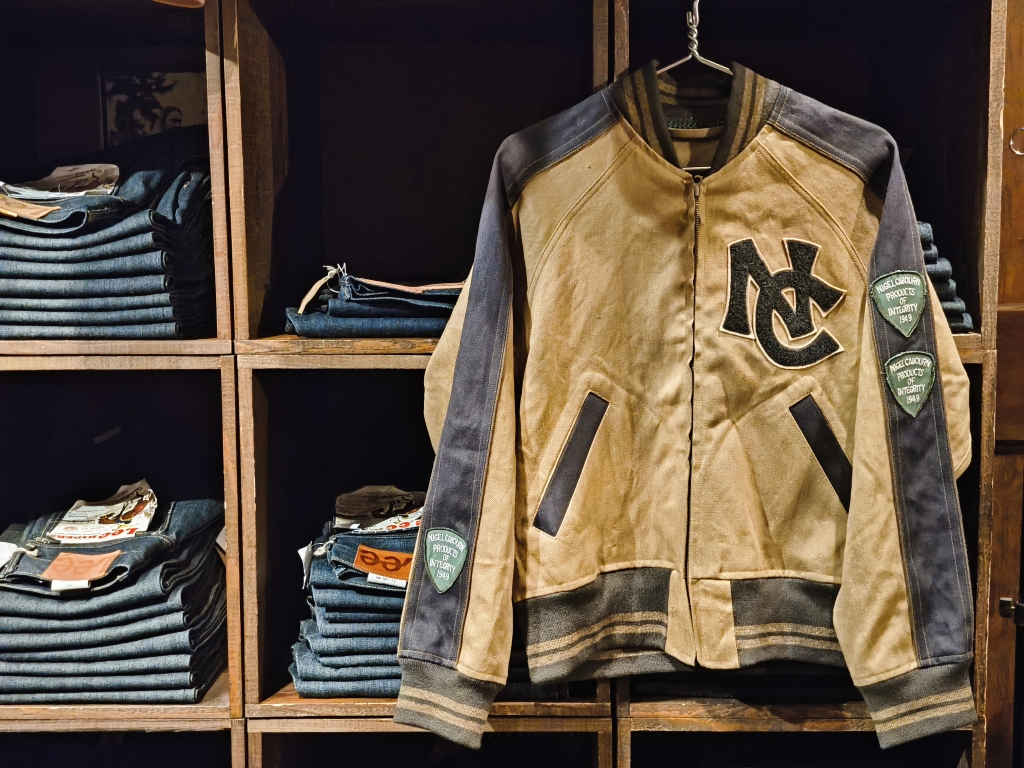 ナイジェルケーボン　STADIUM JACKET-HEMP DENIM 麻素材の最高傑作》STADIUM JACKET-HEMP DENIM – ナイジェル・ケーボン