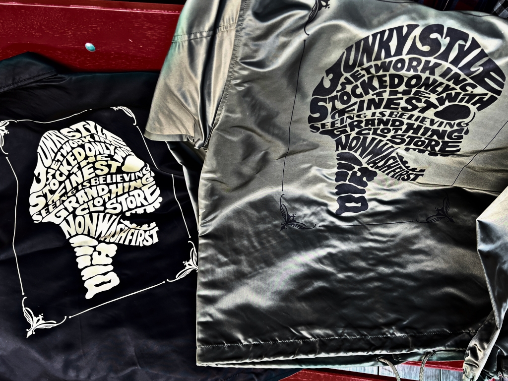 JUNKYSTYLE×NUTS ART WORKS】PHENOMENAL COACH JACKET | JUNKY STYLE