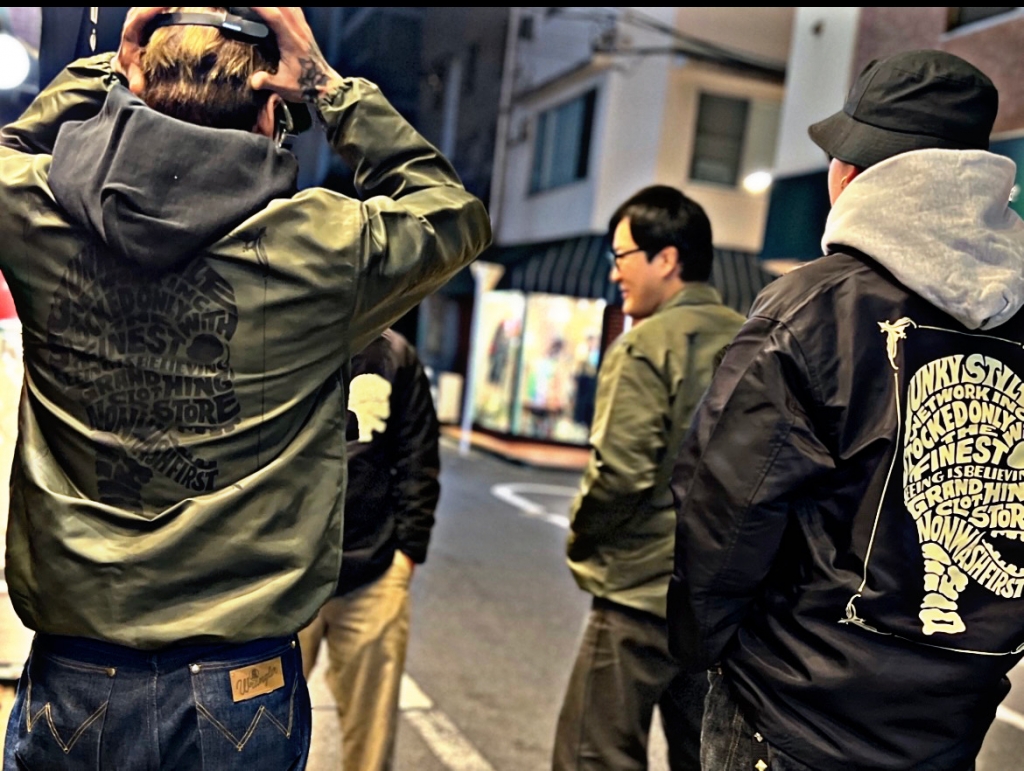 JUNKYSTYLE×NUTS ART WORKS】PHENOMENAL COACH JACKET | JUNKY STYLE