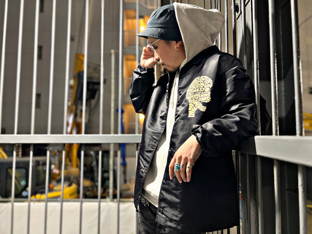 JUNKYSTYLE×NUTS ART WORKS】PHENOMENAL COACH JACKET | JUNKY STYLE