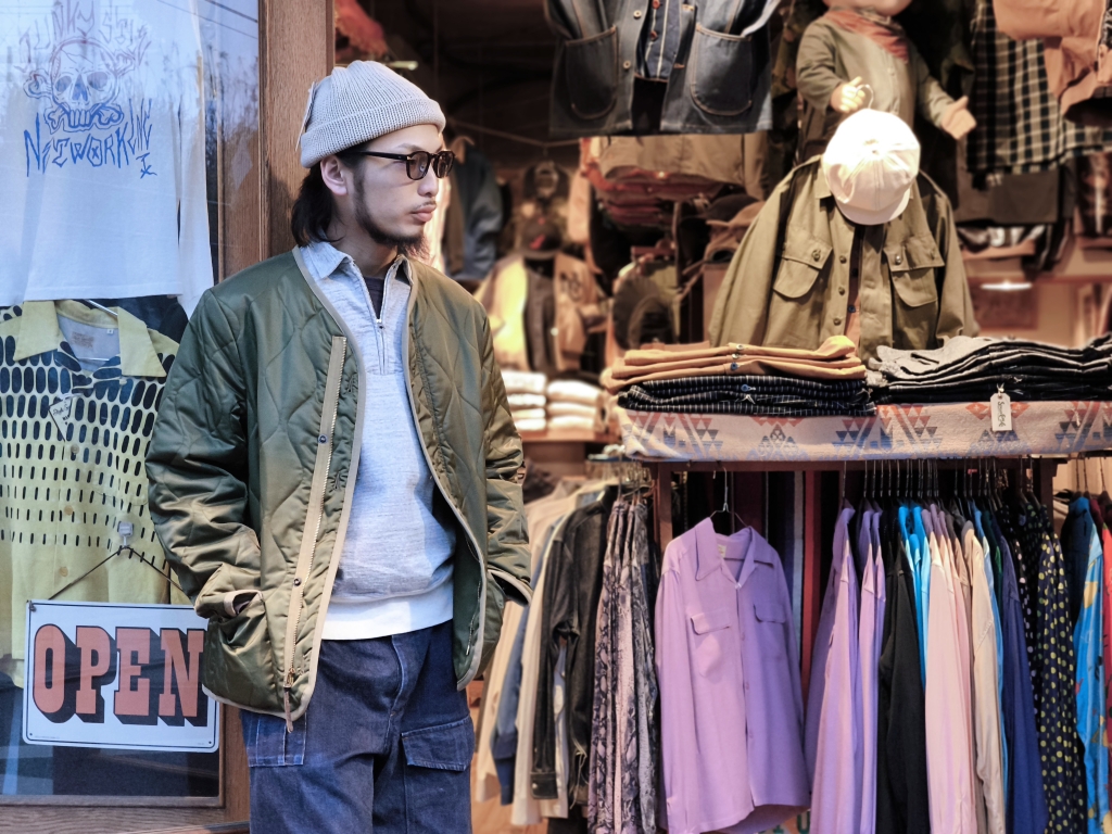 拘り抜かれた半袖スウェット【Nigel Cabourn ZIP UP TRAINING 拘り抜かれた半袖スウェット【Nigel Cabourn ZIP UP TRAINING
