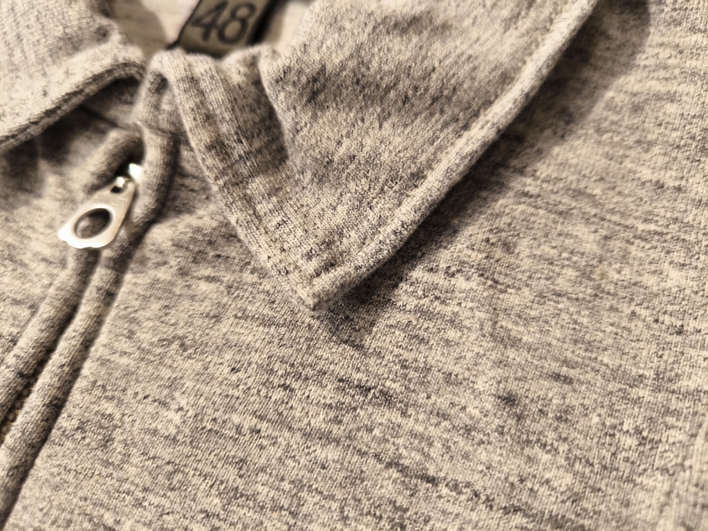 Bumpy Zip 拘り抜かれた半袖スウェット【Nigel Cabourn ZIP UP TRAINING SHIRT-BUMPY JERSEY】 | JUNKY ...