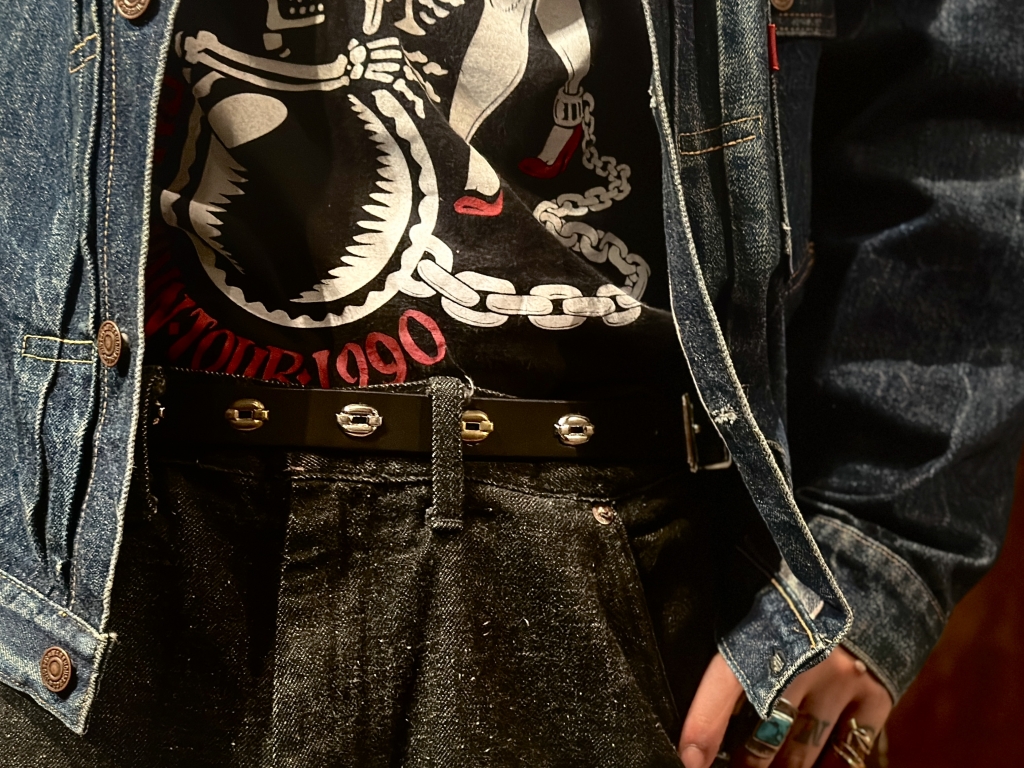 希少✨マクベス スタジャン バック刺繍　ウール レザー ストリート c-boy 希少✨マクベス スタジャン バック刺繍 ウール レザー