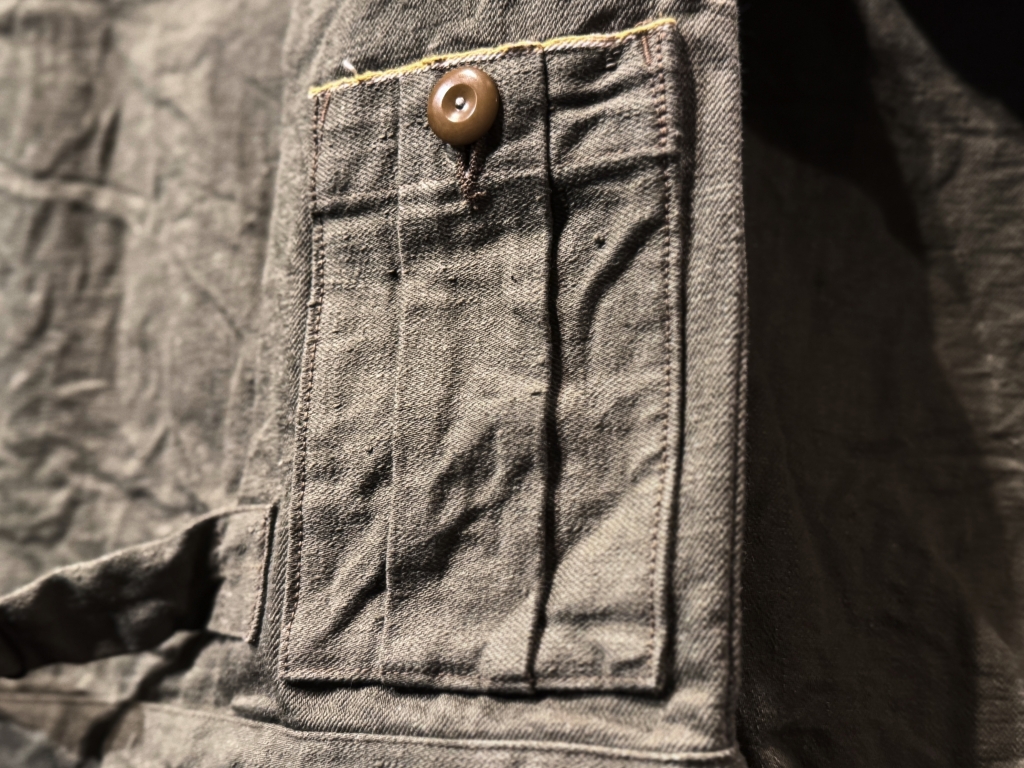 Nigel Cabourn ホスピタルジャケット-クレイジーパターンデニム50 Styling]Nigel Cabourn THE ARMY GYM FLAGSHIP STORE 2023.10.17