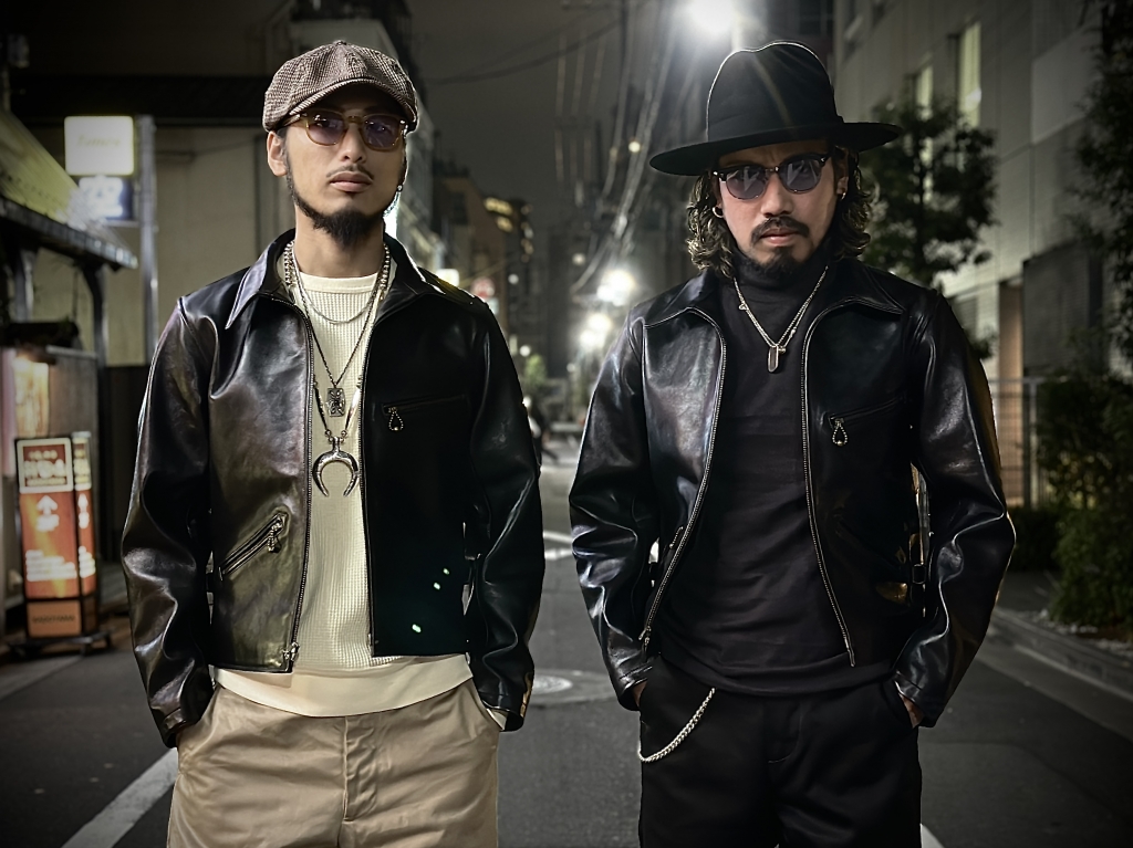 JOHN SON ロサンゼルス ジャケット XL ブラック JUNKYSTYLE30周年記念‼JOHNSON BROSが遂に登場‼【 Leather Sports