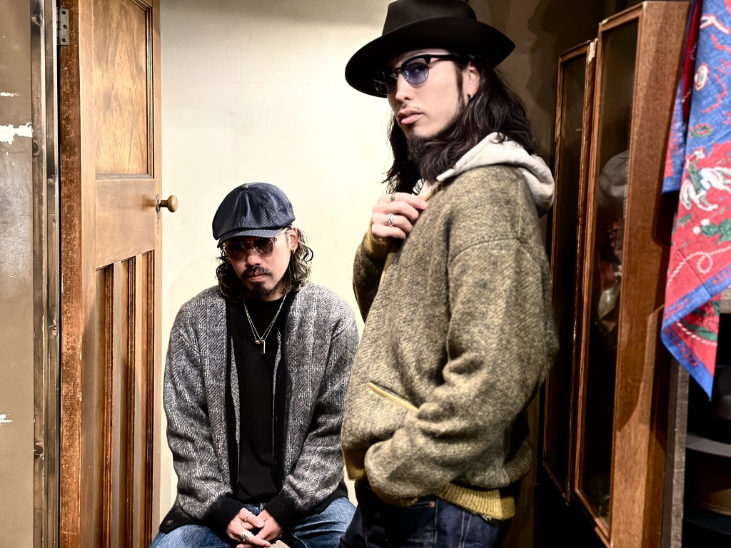JUNKYSTYLE ORIGINALと別注アイテム!!!【OMBRE CHECK MOHAIR