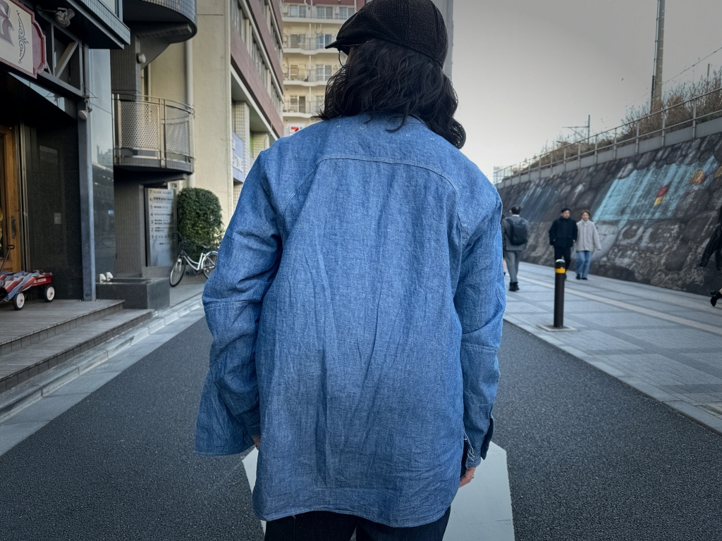WAREHOUSE VENTILATION TRIPLE STITCH CHAMBRAY SHIRTS | JUNKY STYLE