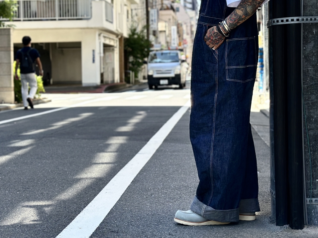 JUNKYSTYLE × PAYDAY FRONT OPEN OVERALL お盆スペシャルアイテム①【JUNKYSTYLE × SUPER PAYDAY FRONT OPEN