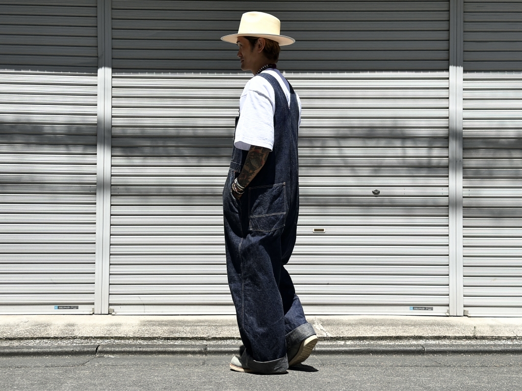 JUNKYSTYLE × PAYDAY FRONT OPEN OVERALL お盆スペシャルアイテム①【JUNKYSTYLE × SUPER PAYDAY FRONT OPEN
