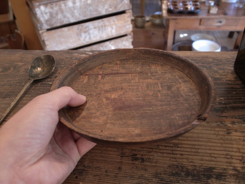 antique tamiser　ホーロープレート アンティークス タミゼ ホーローワイドリム皿 2枚セット