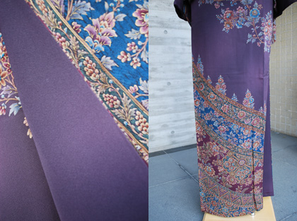 華やかなお席に。更紗文様の訪問着【高島屋扱い】#kimono #着物 | ちぇ