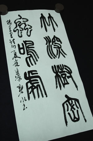 ☆中国書道【小坂奇石展作品集】1999年・書道 なやましい 本