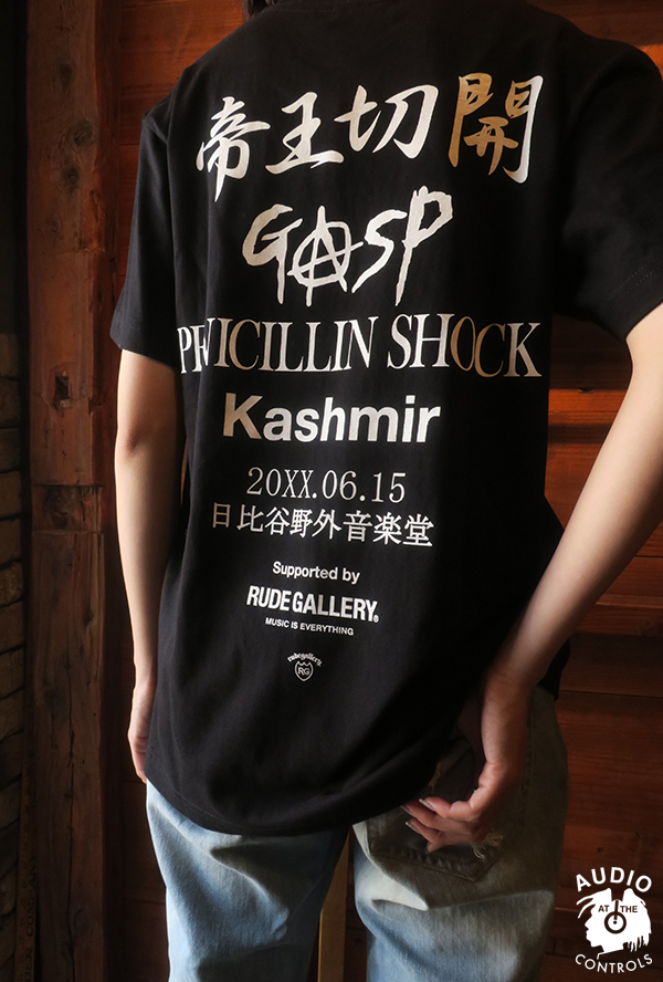 GASP 帝王切開 ライブTシャツ Lサイズ 1点もの TOーY 上條淳士