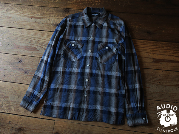 OMBRE CHECK OPEN COLLAR SHIRT | AUDIO BLOG
