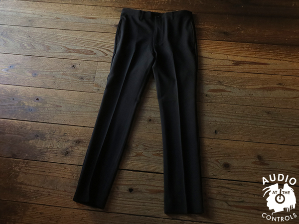 RUDE GALLERY 黒 スラックス BASIC SLACKS (BLACK) / RUDE GALLERY | CROSS ROAD BLUES