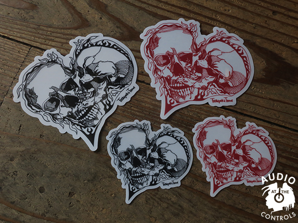 Skull sticker set | AUDIO BLOG