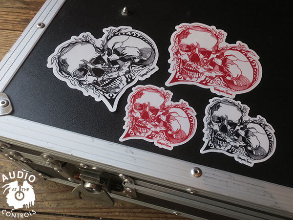 Skull sticker set | AUDIO BLOG