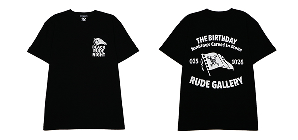 BLACK RUDE NIGHT OFFICIAL GOODS通販開始のご案内 | AUDIO BLOG